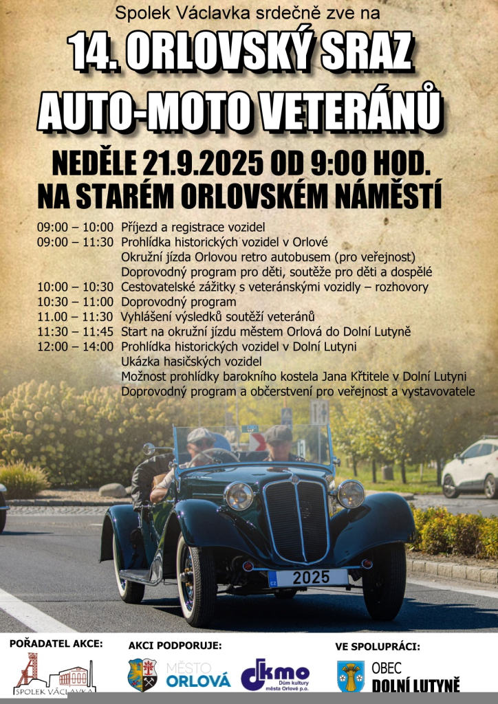 14. Orlovský sraz auto-moto veteránů