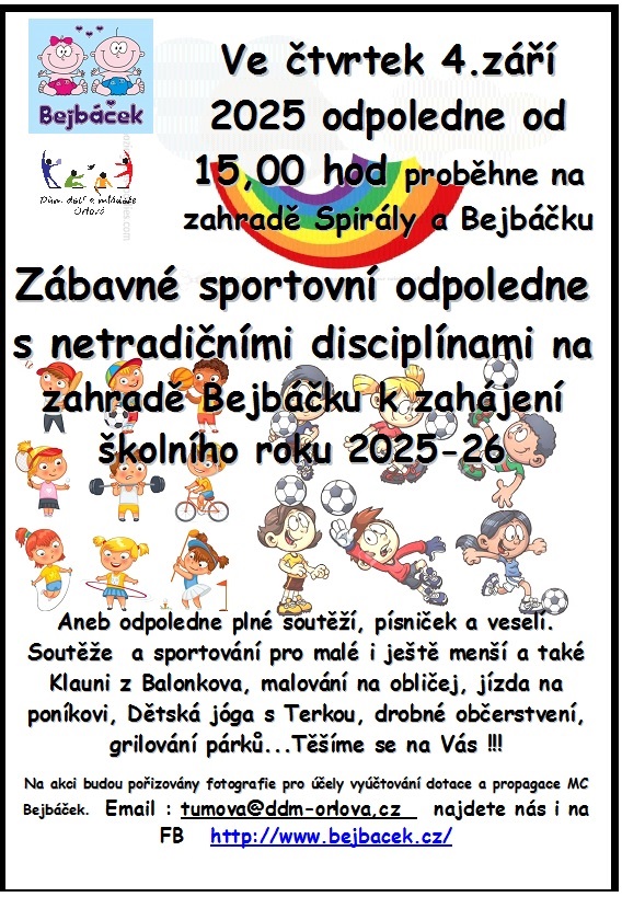 Zábavné sportovní odpoledne