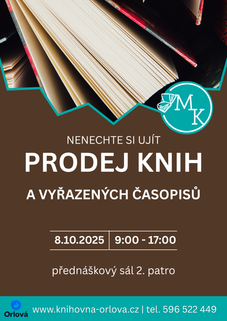 Prodej vyřazených knih