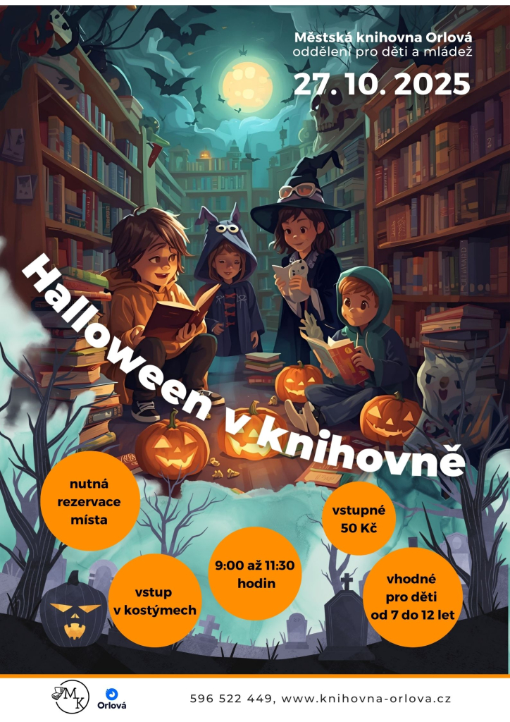Halloween v knihovně