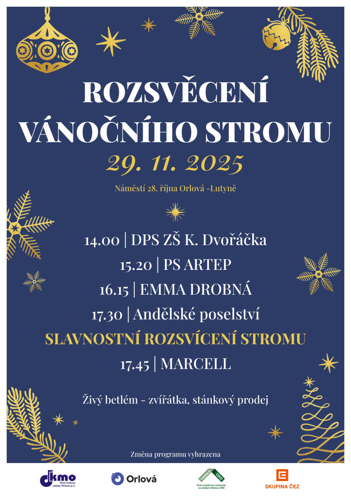 Rozsvěcení vánočního stromu