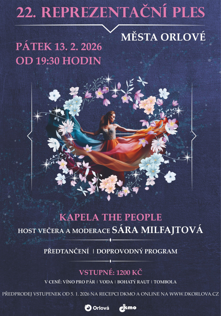 Reprezentační ples města Orlové
