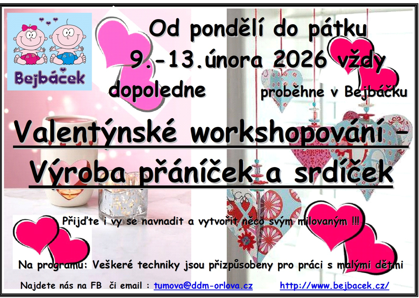 Valentýnské workshopování