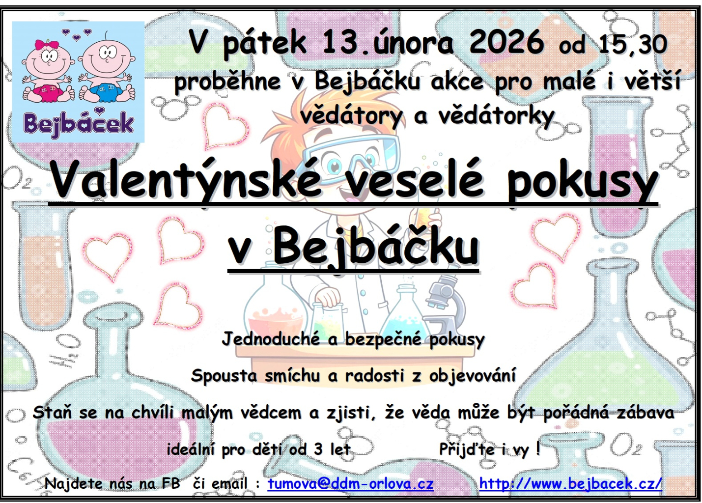 Valentýnské veselé pokusy