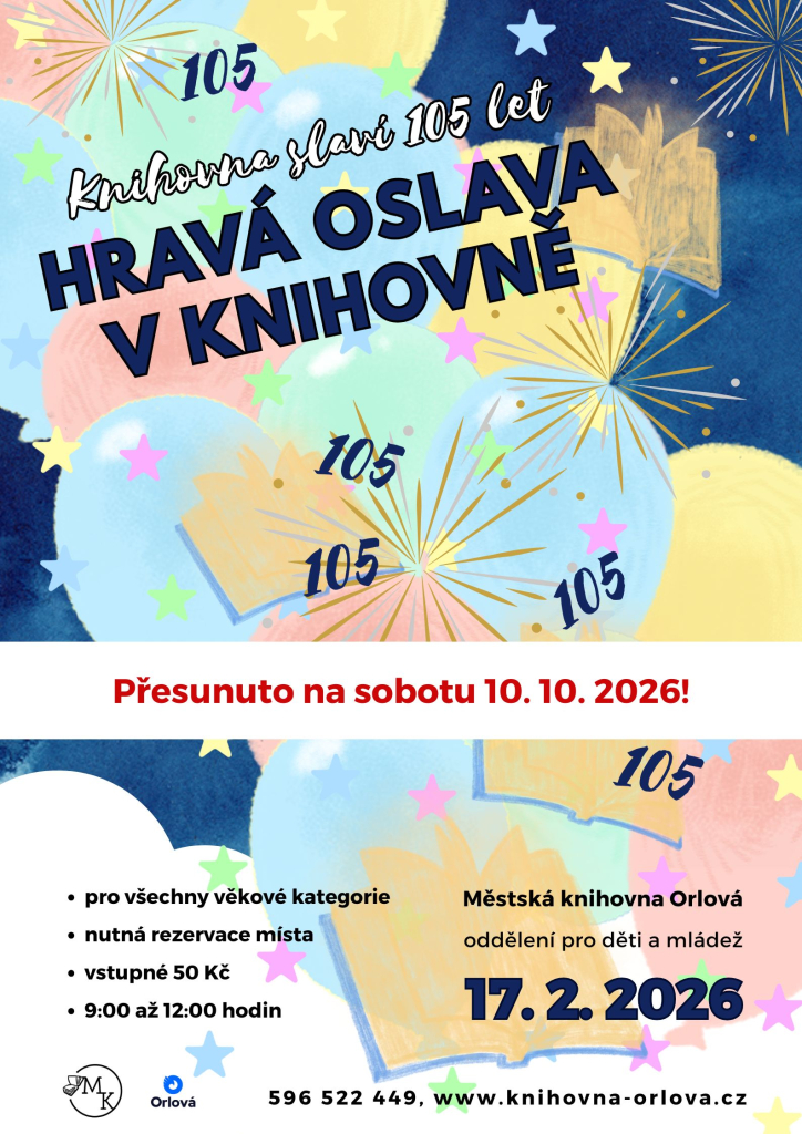 Hravá oslava v knihovně