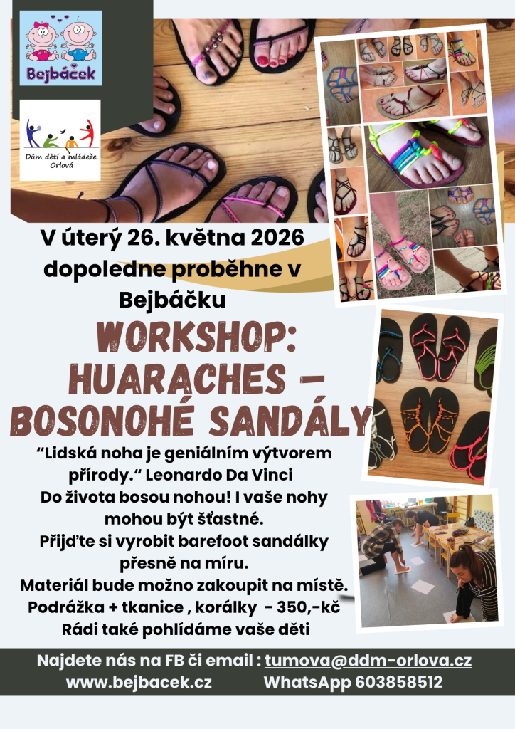 Workshop: Huaraches – bosonohé sandály