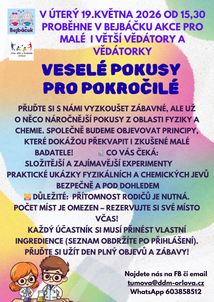 Veselé pokusy pro pokročilé