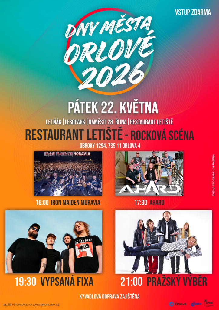 Dny města Orlové 2026