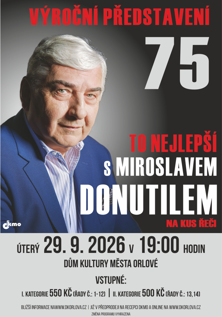 MIROSLAV DONUTIL - Na kus řeči