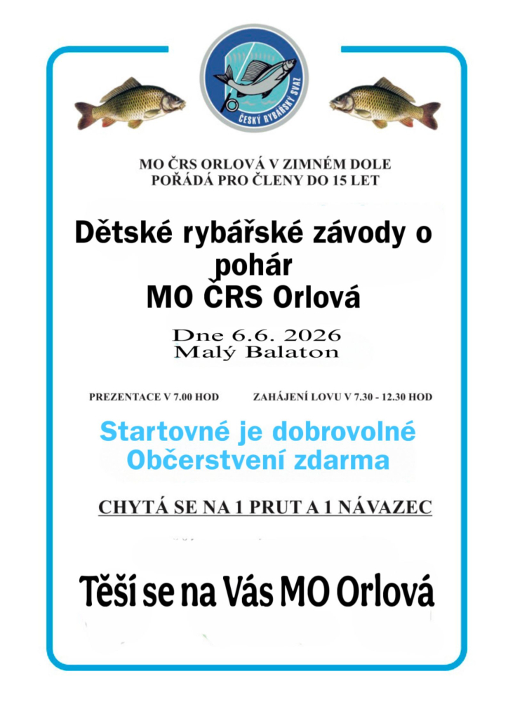 Dětské rybářské závody