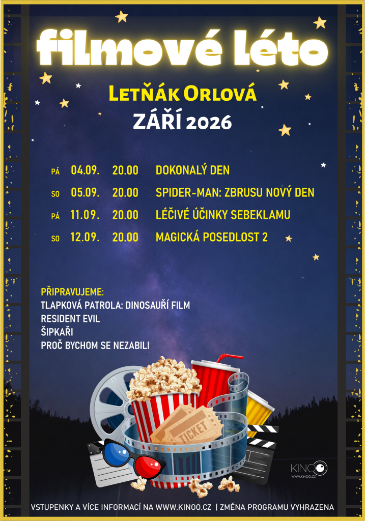 Filmové léto v Letňáku!