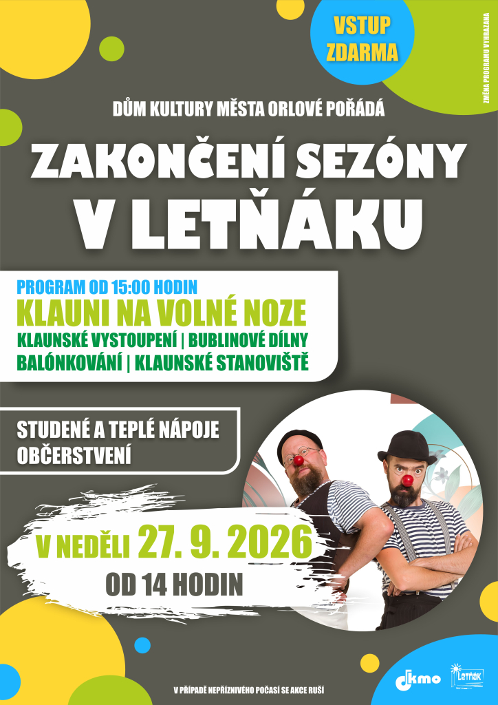 Zakončení sezóny v letňáku!