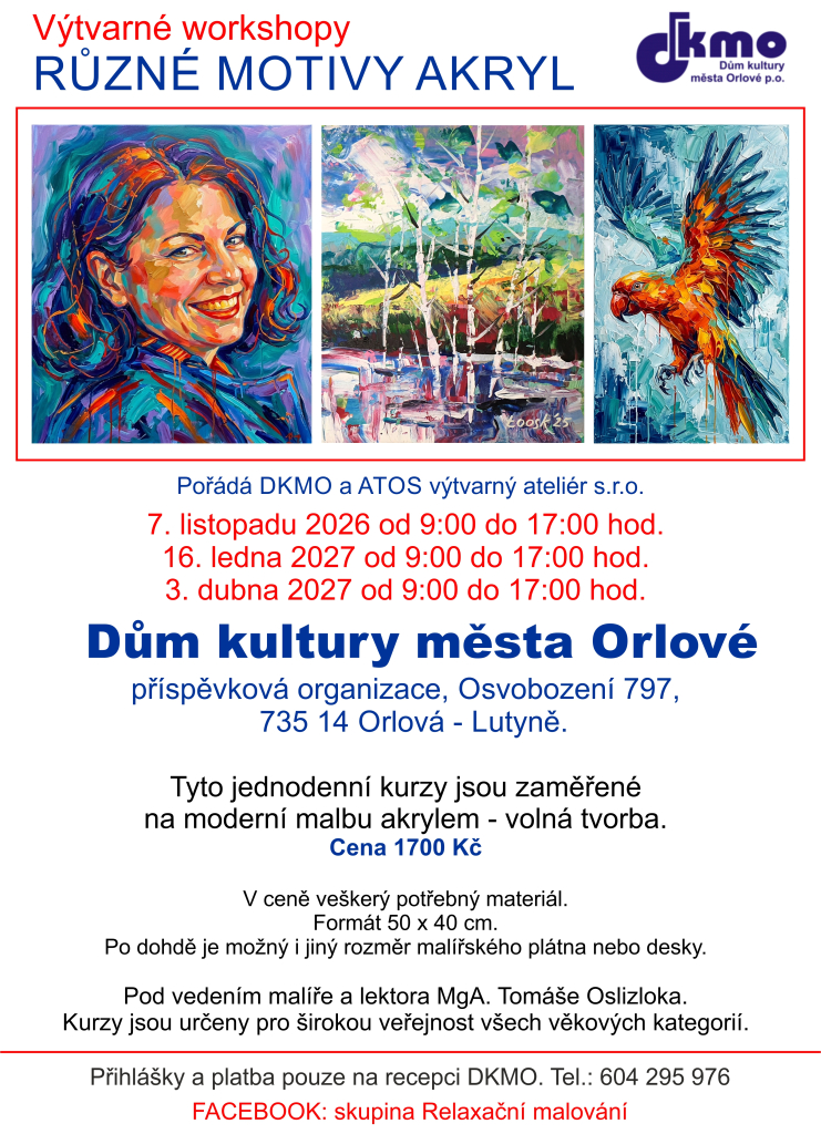 Celodenní výtvarný workshop