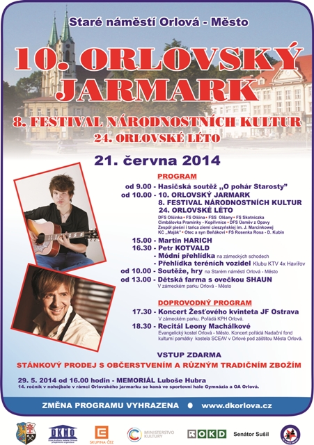 X. Orlovský jarmark a VIII. Festival národnostních kultur