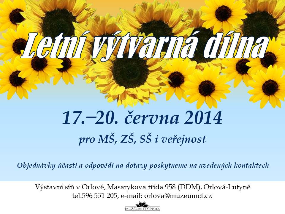 Letní výtvarná dílna