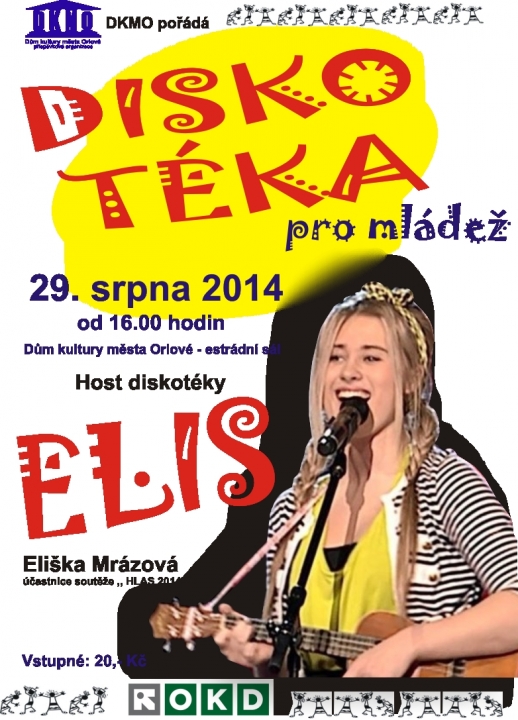 Diskotéka pro mládež „Ahoj prázdniny“