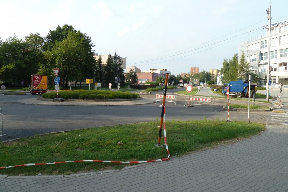 UPOZORNĚNÍ - Rekonstrukce Masarykovy třídy - krátkodobé dopravní opatření