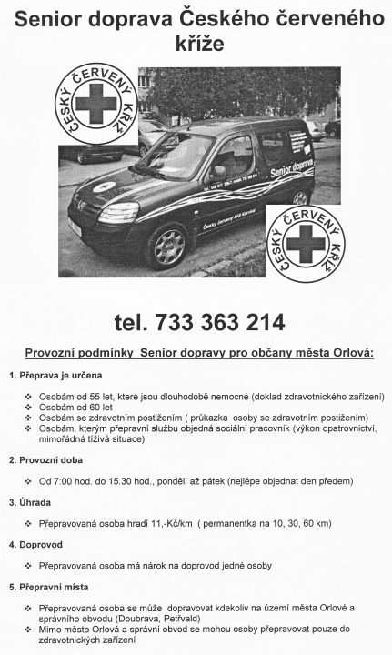 SENIOR DOPRAVA