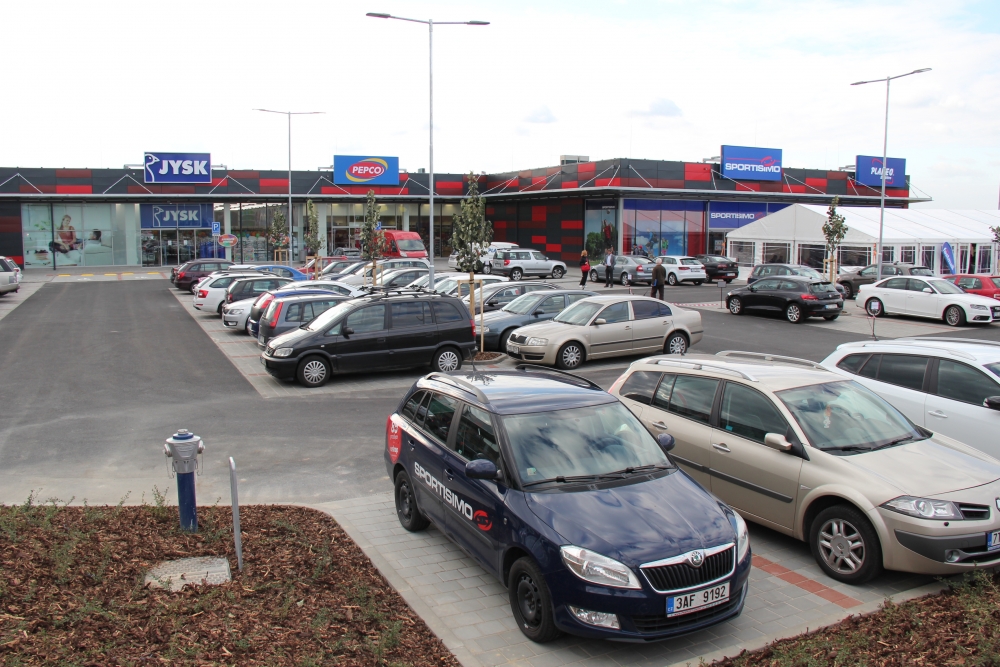 Nové nákupní centrum v Orlové