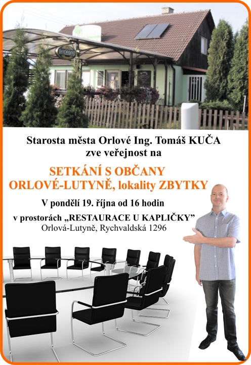 Pozvánka na setkání se starostou města