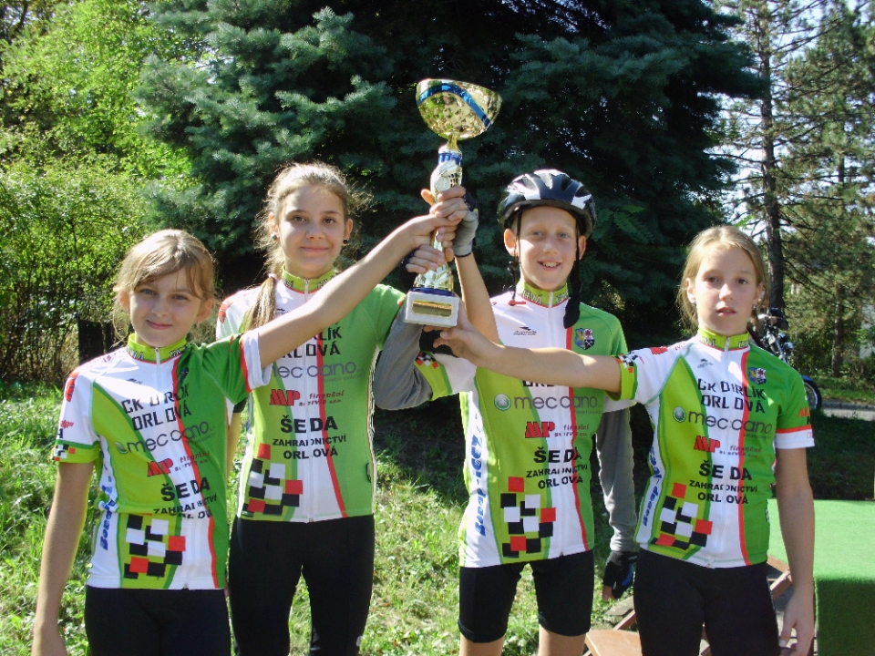 Pohár orlovských škol v cyklistice 2015