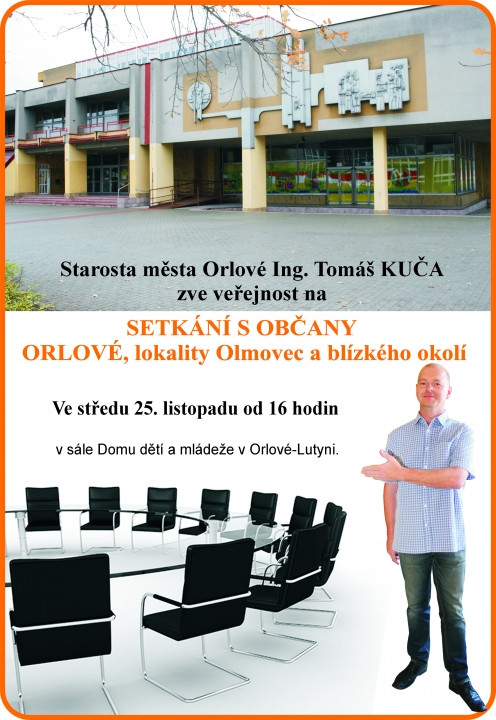 Pozvánka na setkání se starostou města