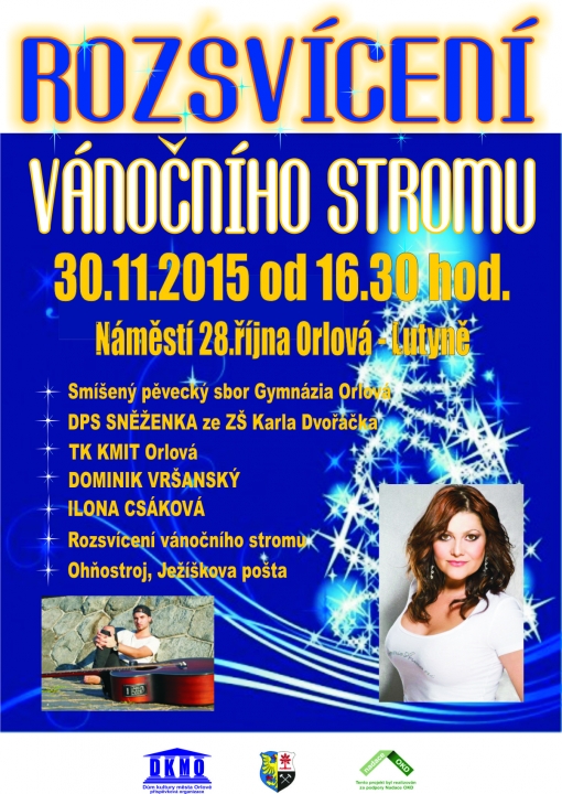Rozsvícení vánočního stromu