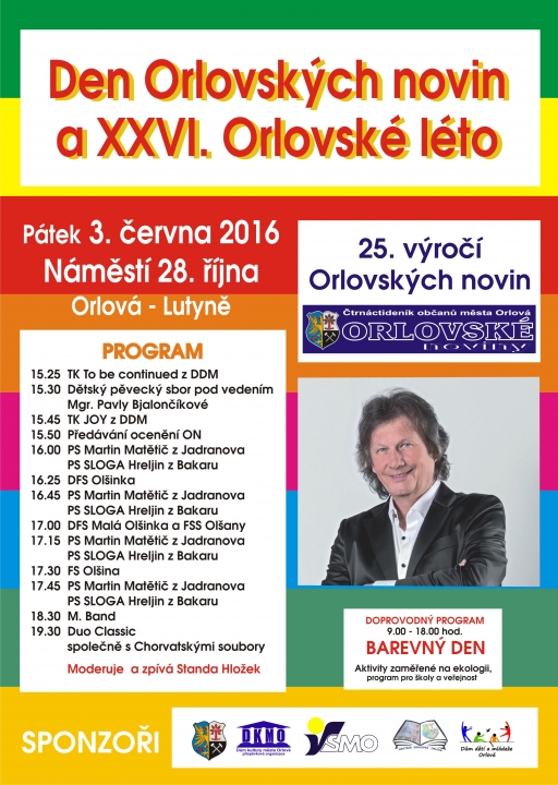 DEN ORLOVSKÝCH NOVIN a ORLOVSKÉ LÉTO