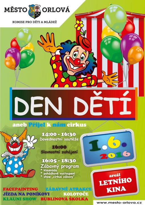 17. celoměstský Den dětí, aneb přijel k nám cirkus