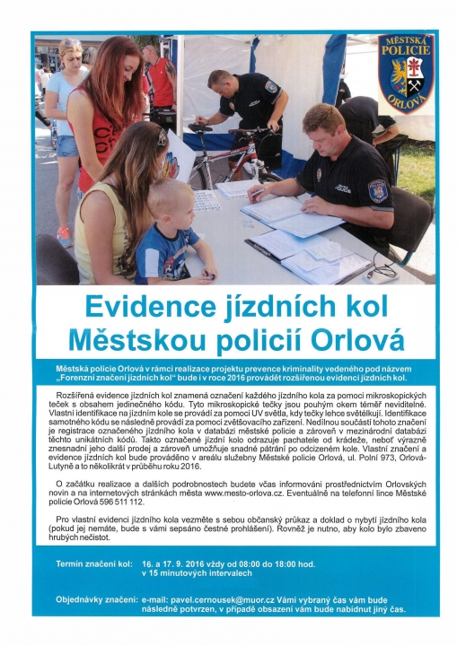 Jedinečná příležitost pro majitele jízdních kol