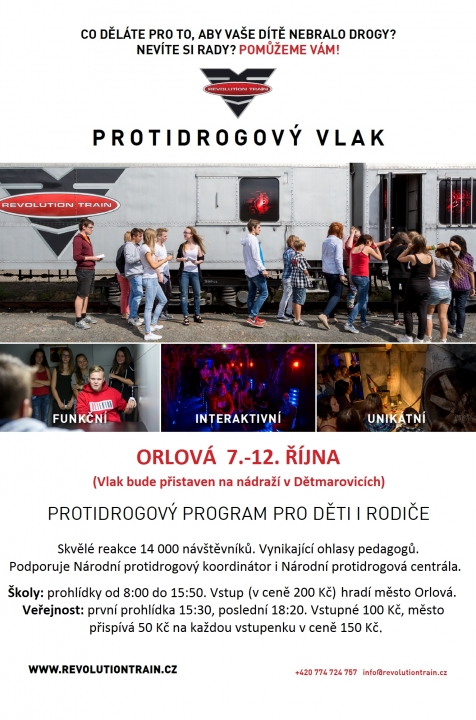 REVOLUTION TRAIN se blíží