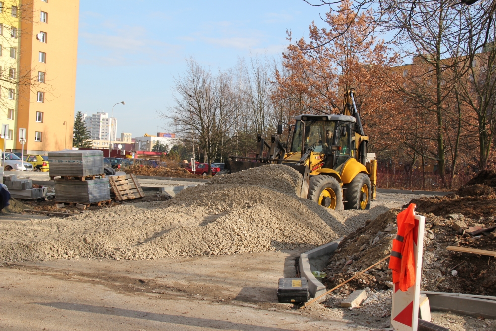 Nová parkovací místa na ulici Ke Studánce