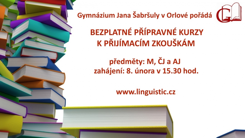 Bezplatné přípravné kurzy k přijímacím zkouškám