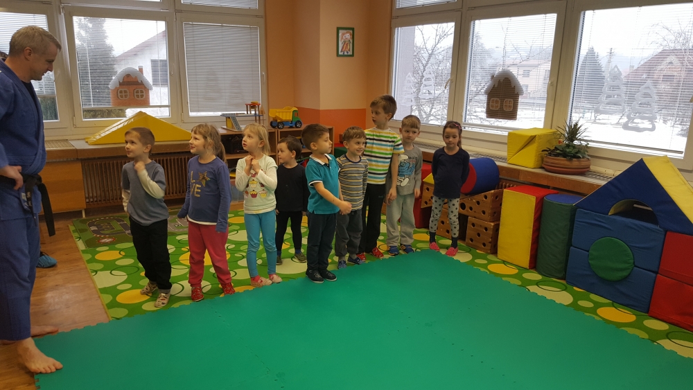 MŠ Na Vyhlídce 1143 a JUDO s rodiči