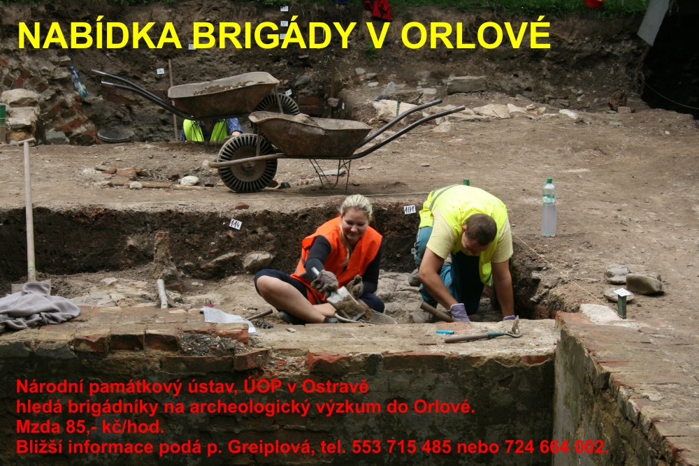 Hledáte brigádu? Přidejte se k archeologům!