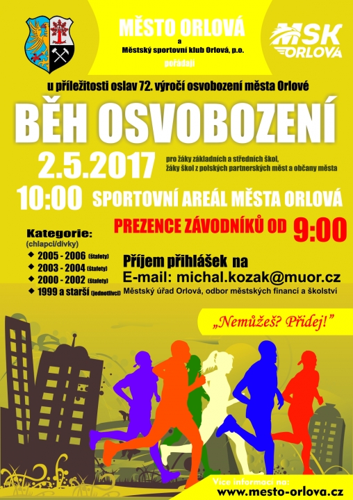 BĚH OSVOBOZENÍ už 2. května