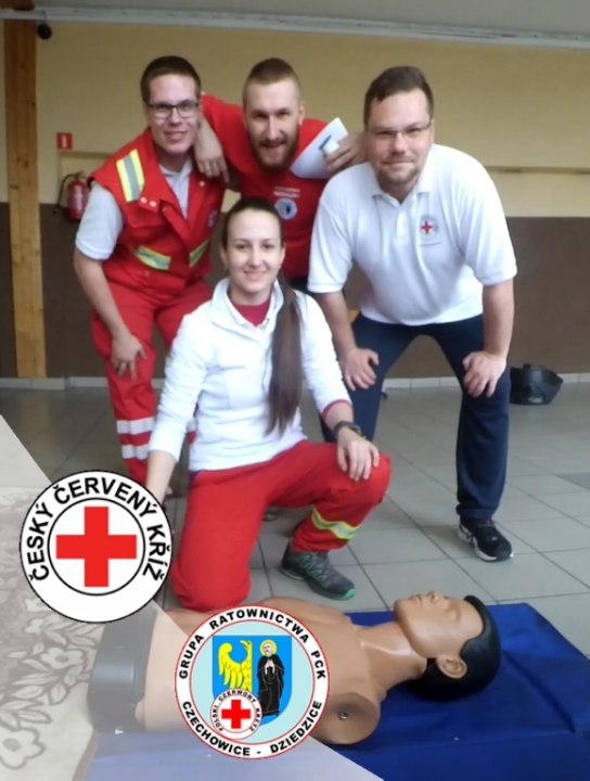 Mladý tým ČČK Orlová na výbornou