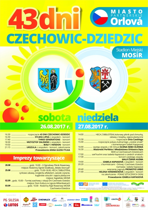 Pozvánka na DNY CZECHOWIC-DZIEDZIC