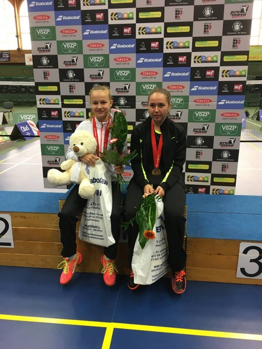 PRVNÍ MEDAILE Z MČR JEDNOTLIVCŮ KATEGORIE U17