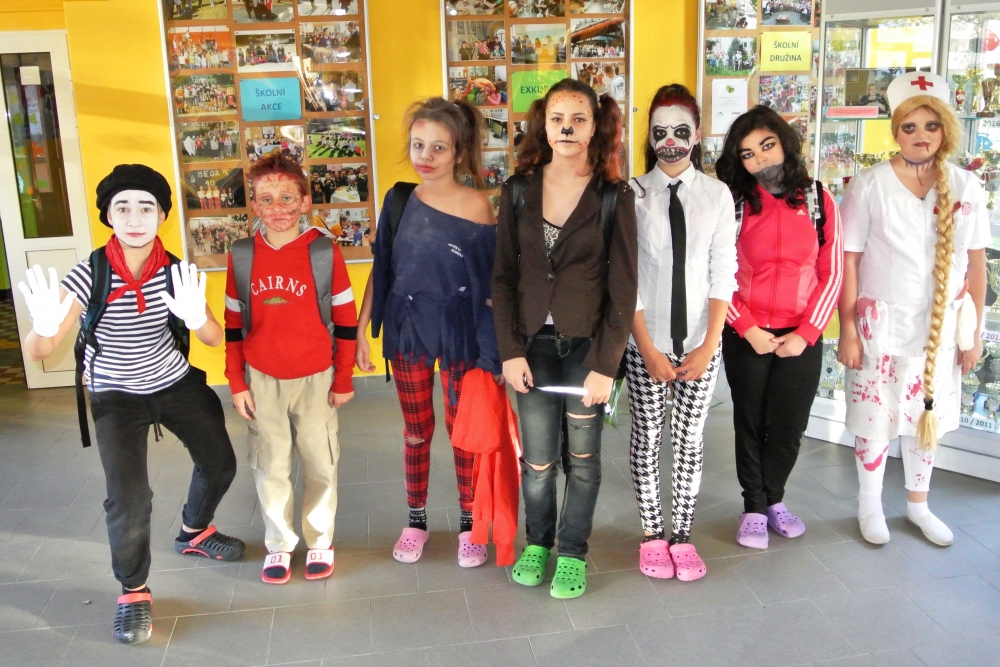 Ohlédnutí za Halloweenem na ZŠ Mládí