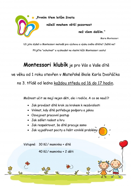 MONTESSORI KLUBÍK