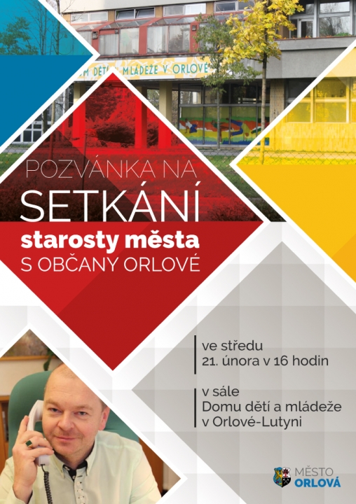 SETKÁNÍ S OBČANY V DOMĚ DĚTÍ A MLÁDEŽE V ORLOVÉ-LUTYNI
