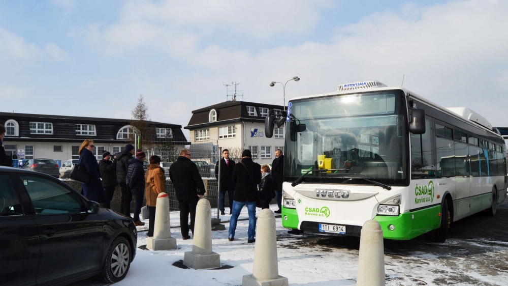 3CSAD představila nový autobusový terminál v Orlové městským radním