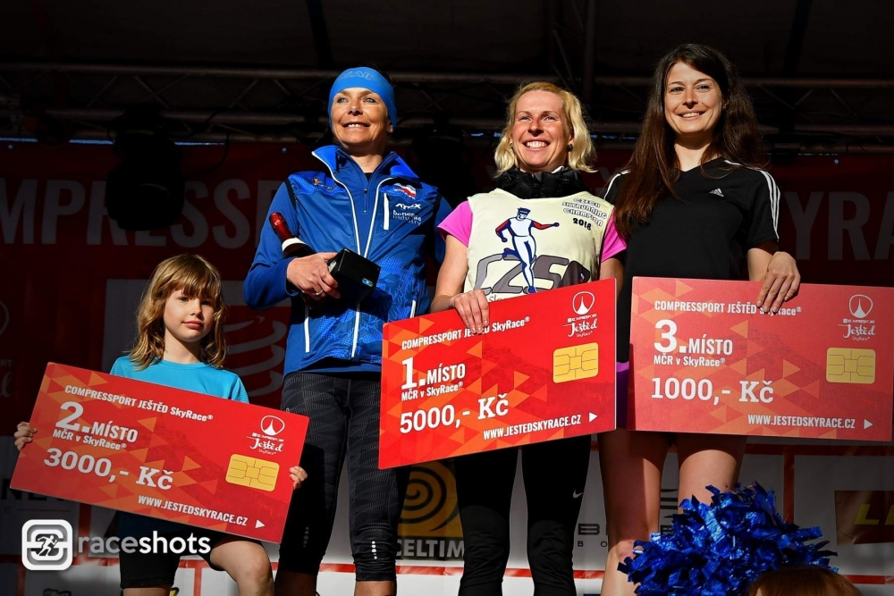 Třetí místo si vybojovala  naše Petra Ševčíková