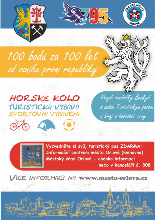 Celoměstská akce k výročí vzniku první republiky:  100 bodů za 100 let