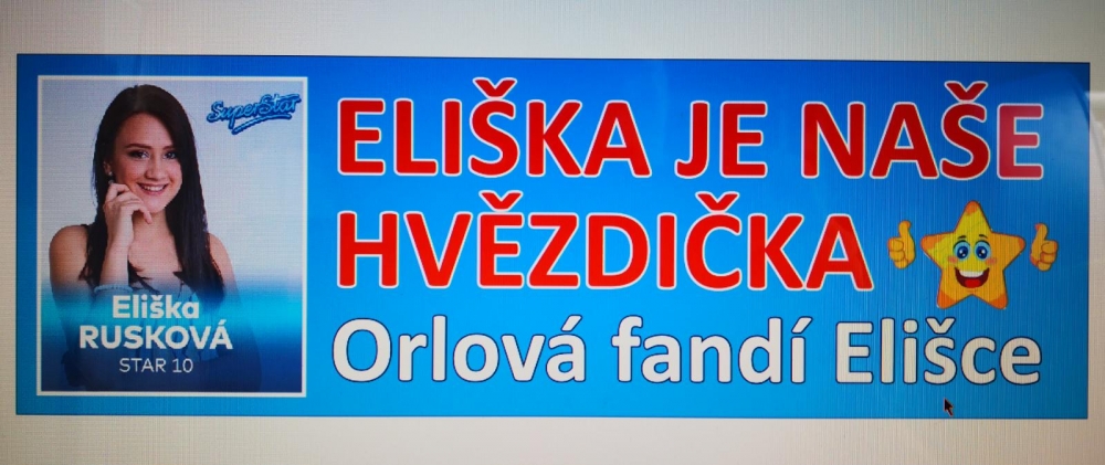 ORLOVÁ FANDÍ ELIŠCE RUSKOVÉ