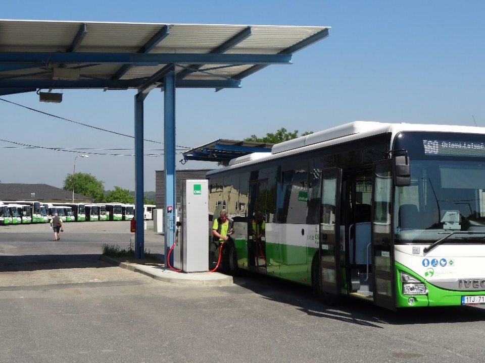 GASCONTROL POSTAVIL V ORLOVÉ PLNICÍ STANICI PRO CNG AUTOBUSY