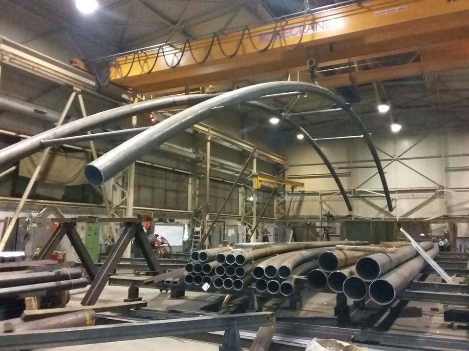 Na zastřešení letního kina se intenzivně pracuje