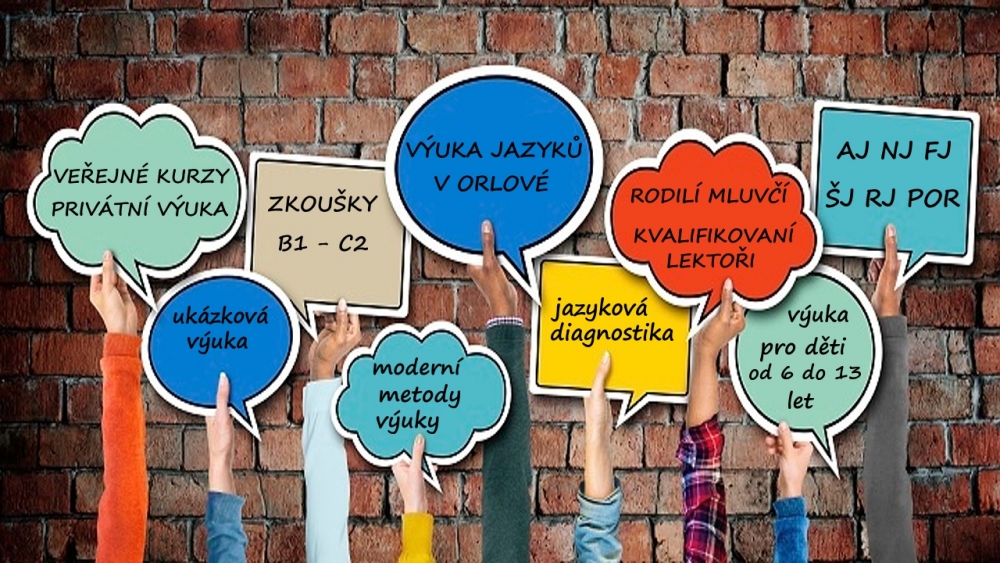 ZÁPISY DO JAZYKOVÝCH KURZŮ - 30 a 31. 8. 2018