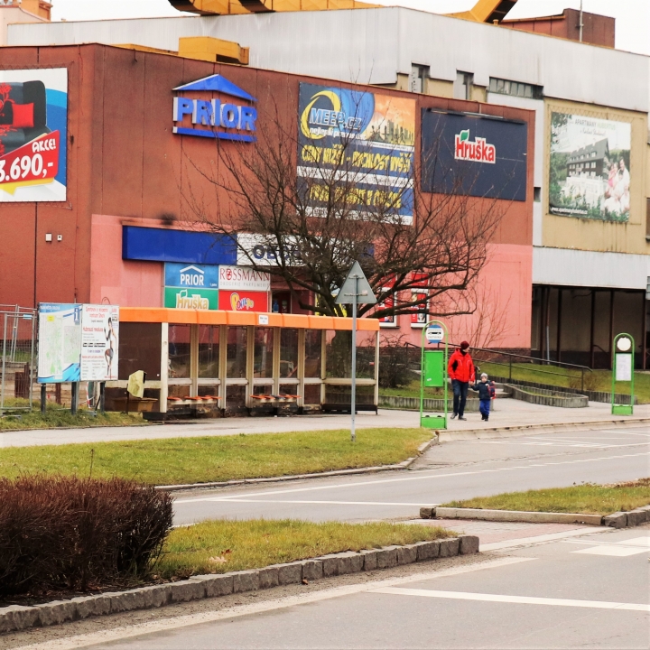 Harmonogram prací - autobusová zastávka "Pošta"